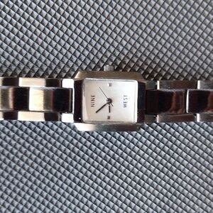 Nine West Gunmetal Watch